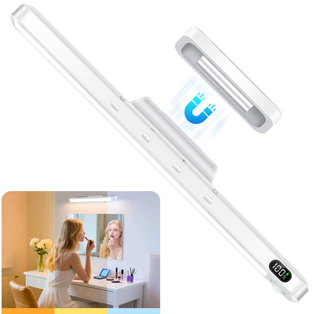 USB-C Rechargeable LED Lights(3W/5W)-Motion Sensor & Button Control, Adjustable Color, for Cabinet, Desk ,Closet Lighting